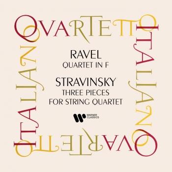 Cover Ravel: String Quartet - Stravisnky: Three Pieces for String Quartet