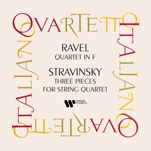 Cover Ravel: String Quartet - Stravisnky: Three Pieces for String Quartet