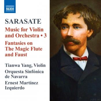 Cover Sarasate: Music for Violin and Orchestra, Vol. 3