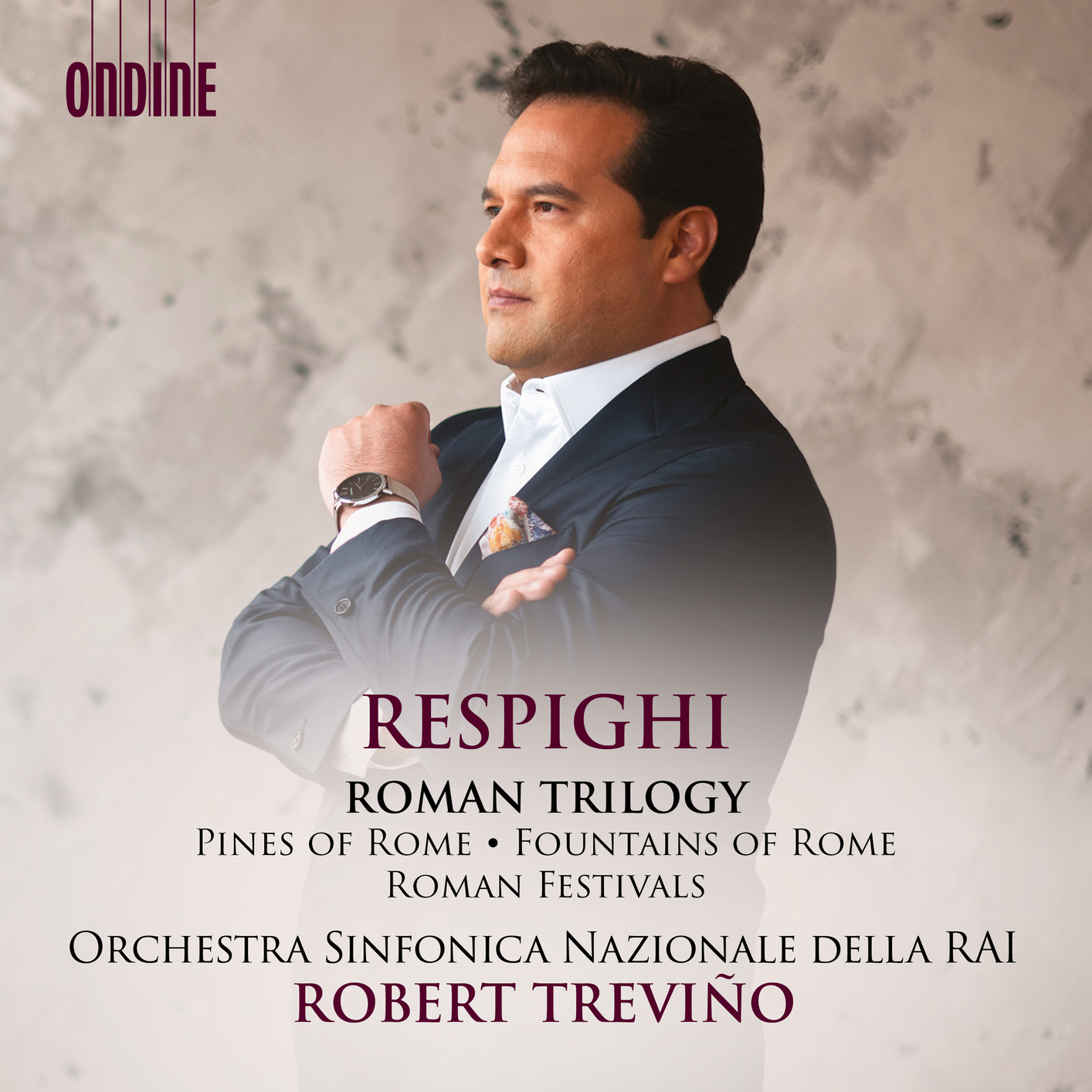 Cover Respighi: Roman Trilogy