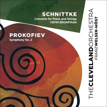 Cover Schnittke: Concerto for Piano and Strings - Prokofiev: Symphony No. 2