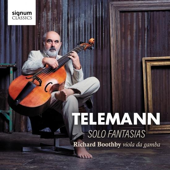 Cover G.P. Telemann: 12 Fantasies for Viola da gamba, TWV 40:26-37