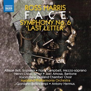 Cover Ross Harris: Symphony No. 6 'Last Letter' & Face (Live)