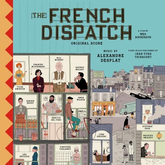 Cover The French Dispatch (Original Score)