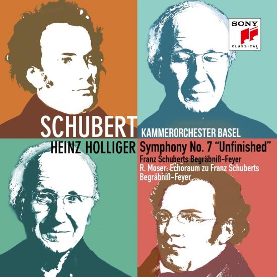 Cover Schubert: Symphony No. 7 'Unfinished' & Franz Schuberts Begräbniß-Feyer, Roland Moser: Echoraum