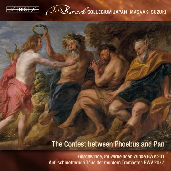 Cover J.S. Bach: Secular Cantatas, Vol. 9 – The Contest Between Phoebus and Pan