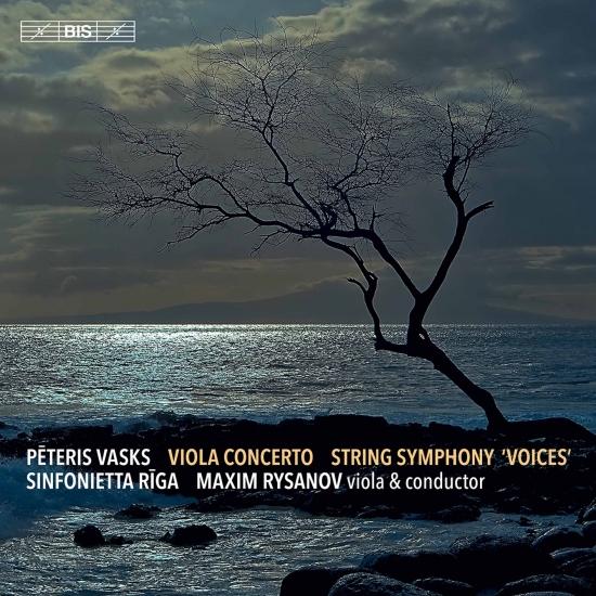 Cover Pēteris Vasks: Viola Concerto & Symphony No. 1 'Voices'
