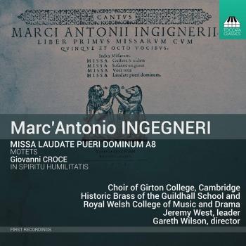 Cover Ingegneri: Missa laudate pueri Dominum & Other Works