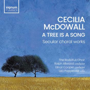 Cover Cecilia McDowall: A Tree is a Song
