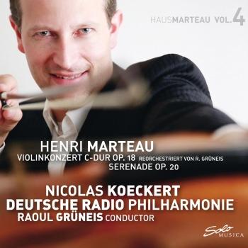 Cover Marteau, Vol. 4: Violin Concerto in C Major, Op. 18 & Serenade, Op. 20