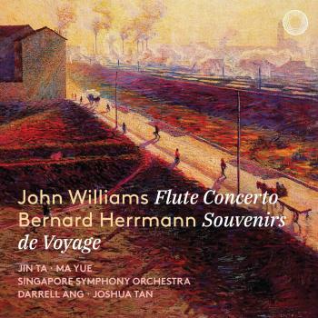 Cover John Williams: Flute Concerto – Bernard Herrmann: Souvenirs de Voyage