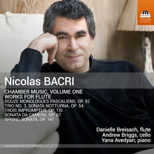 Cover Nicolas Bacri: Chamber Music, Vol. 1 - Works for Flute