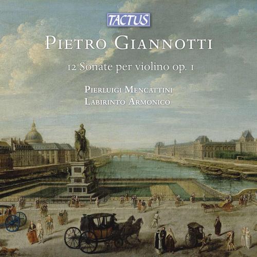 Cover Gianotti: 12 Violin Sonatas, Op. 1