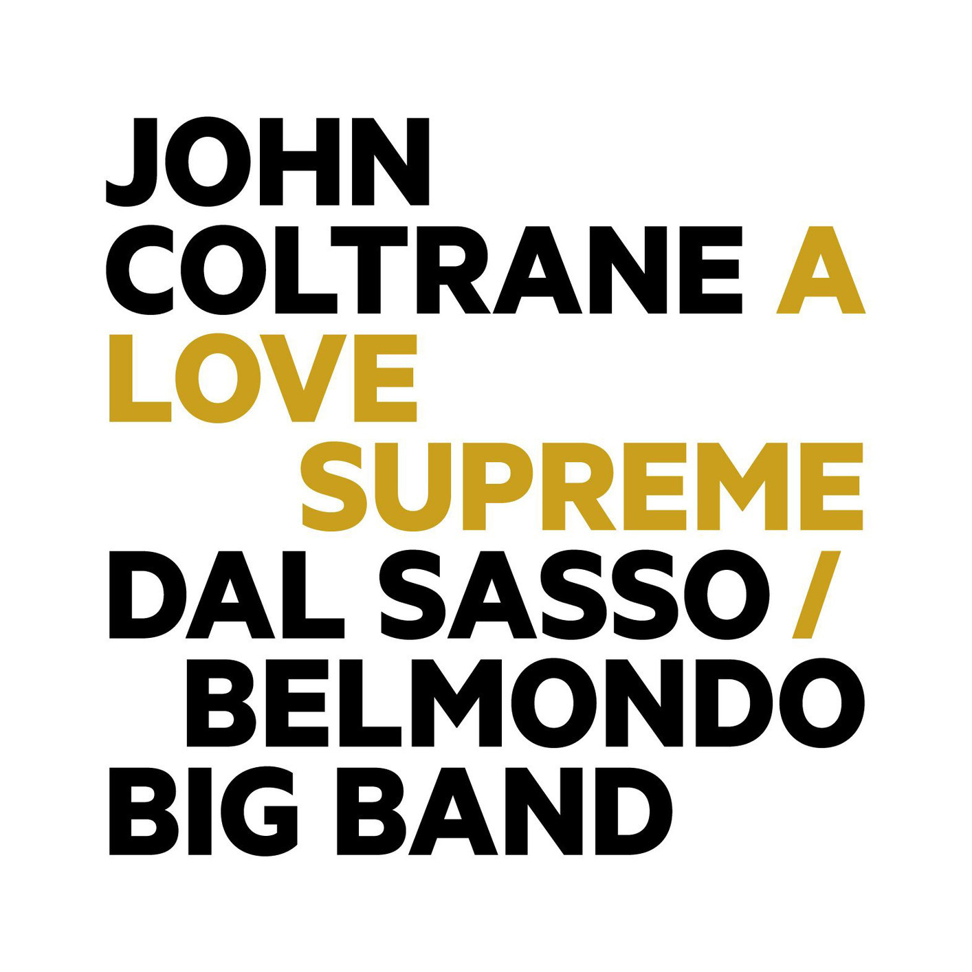 Cover John Coltrane A Love Supreme