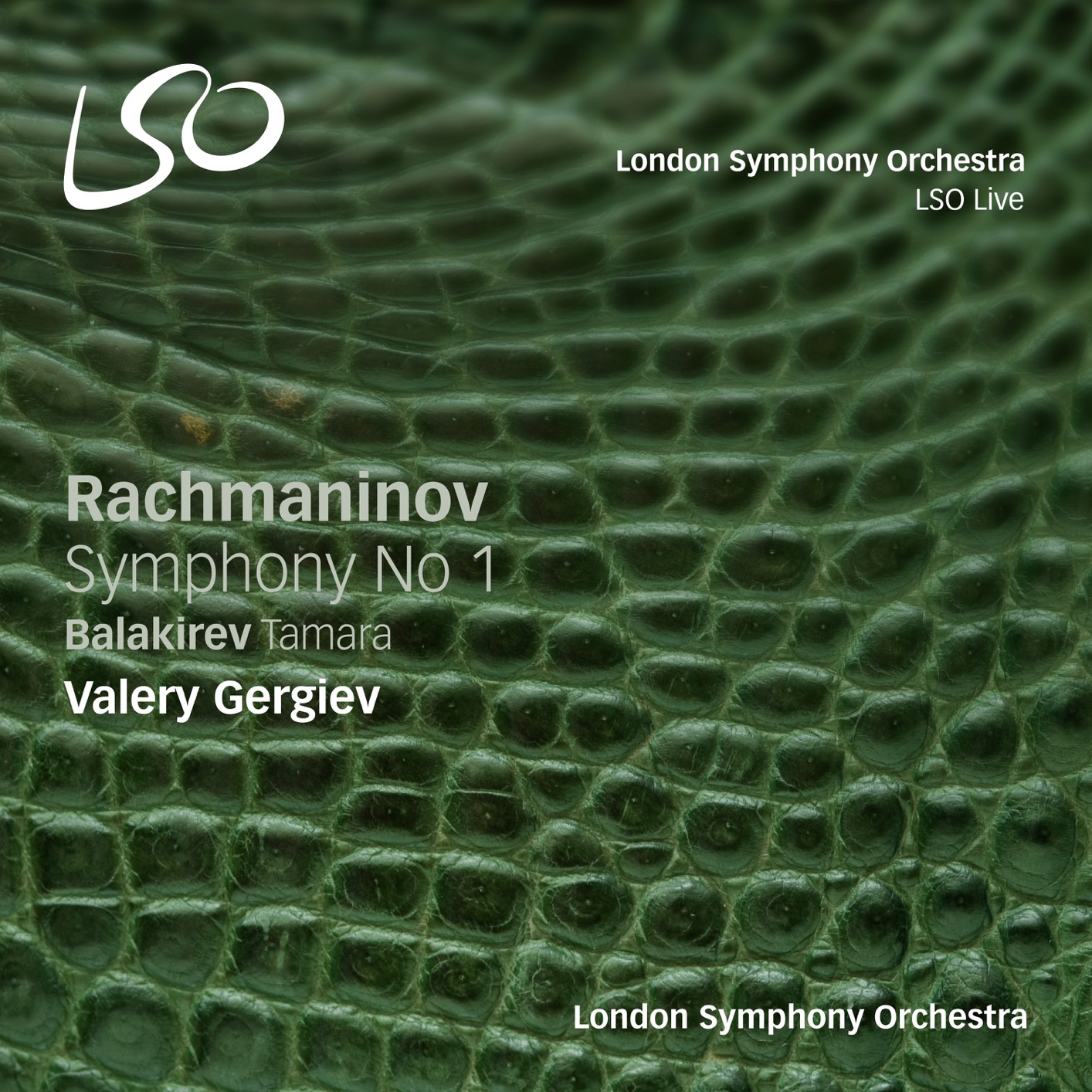 Cover Rachmaninov: Symphony No. 1 - Balakirev: Tamara