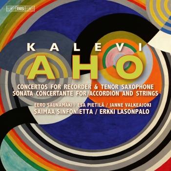 Cover Aho: Concertante Works for Recorder, Saxophone and Accordion
