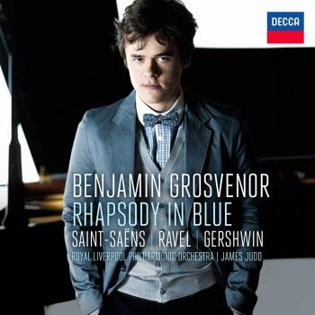 Cover Rhapsody In Blue Saint-Säens, Ravel, Gershwin
