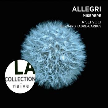Cover Allegri: Miserere, Mass and Motets