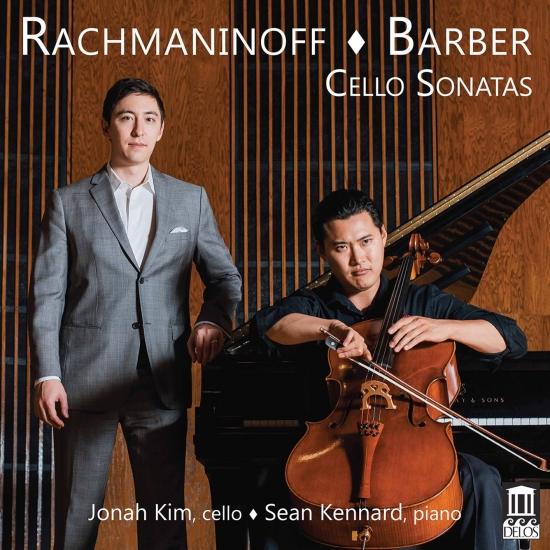 Cover Rachmaninoff & Barber: Cello Sonatas