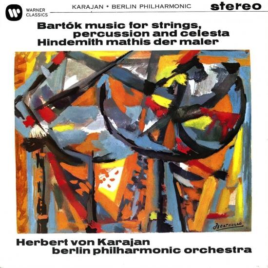 Cover Bartók: Music for Strings, Percussion and Celesta / Hindemith: Symphony (Mathis der Maler)