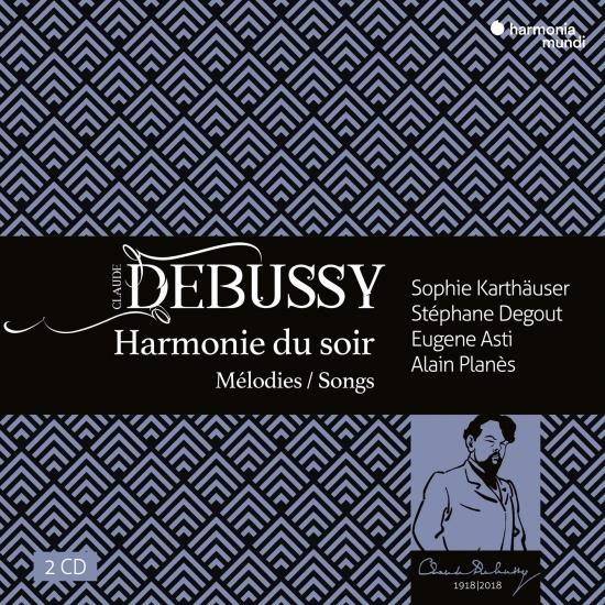 Cover Debussy: Harmonie du soir, mélodies & songs