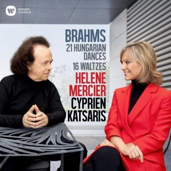 Cover Brahms: 21 Hungarian Dances & 16 Waltzes for Piano Four Hands