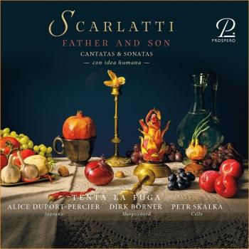 Cover Scarlatti - Father and Son. Cantatas and Sonatas (con idea humana)