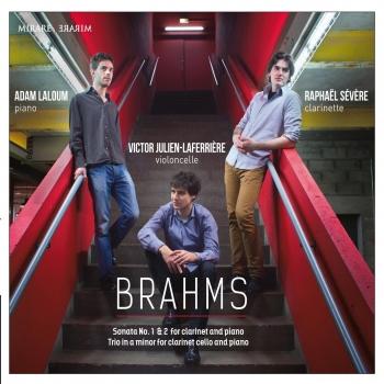 Cover Brahms: Sonata No. 1 & 2 for Clarinet and Piano - Trio in A Minor for Clarinet, Cello and Piano