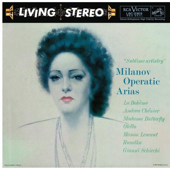 Cover Milanov Operatic Arias