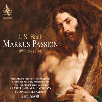 Cover Bach: Markus Passion, BWV 247