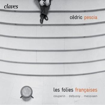 Cover Fr. Couperin: Les folies françoises - Debussy: 12 Préludes, 2e livre - Messiaen: Le courlis cendré