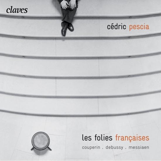 Cover Fr. Couperin: Les folies françoises - Debussy: 12 Préludes, 2e livre - Messiaen: Le courlis cendré