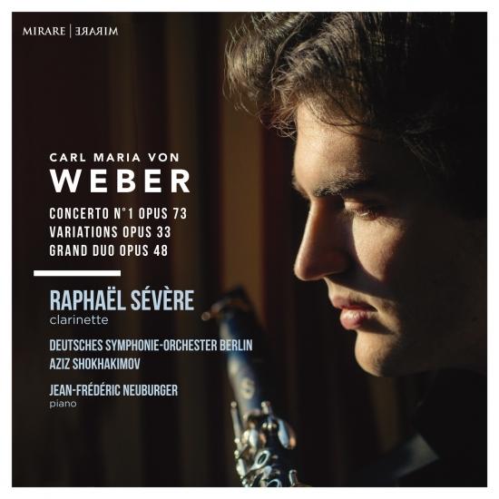 Cover Carl Maria von Weber: Concerto No. 1, Variations & Grand duo