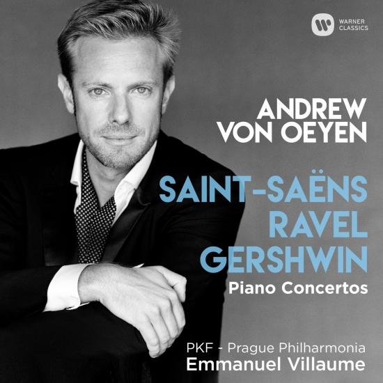 Cover Saint-Saëns, Ravel & Gershwin: Piano Concertos