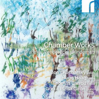 Cover Brahms, Penderecki & Hindemith: Chamber Works