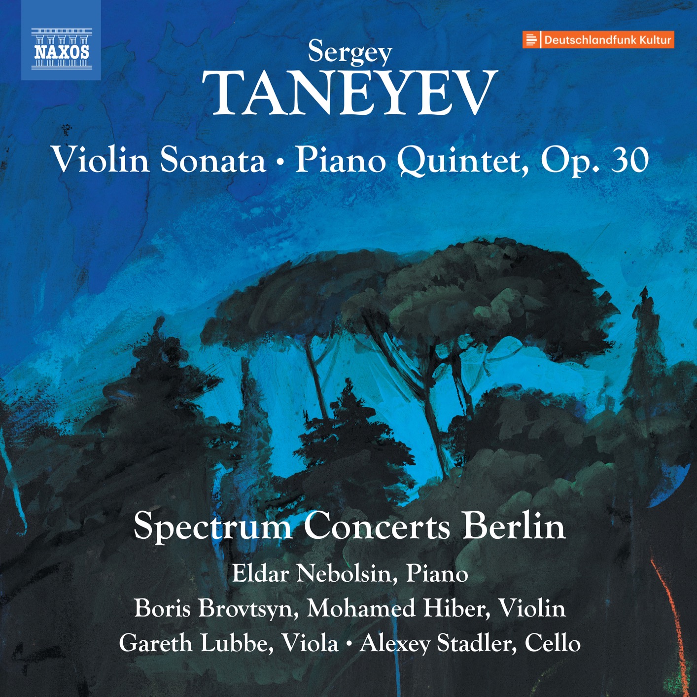 Cover Taneyev: Violin Sonata & Piano Quintet, Op. 30