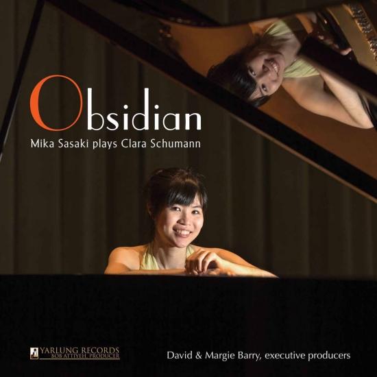 Cover Obsidian: Mika Sasaki plays Clara Schumann