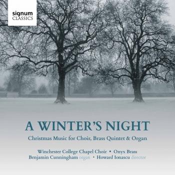Cover A Winter's Night: Christmas Music for Choir, Brass Quintet & Organ
