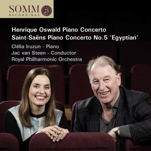 Cover Oswald, Saint-Saëns & Nepomuceno: Piano Works