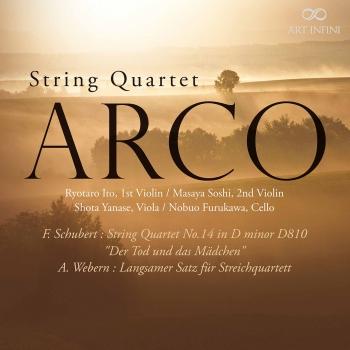 Cover Schubert: String Quartet No. 14 - Webern: Langsamer Satz