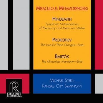 Cover Miraculous Metamorphoses - Works by Hindemith, Prokofiev, Bartók