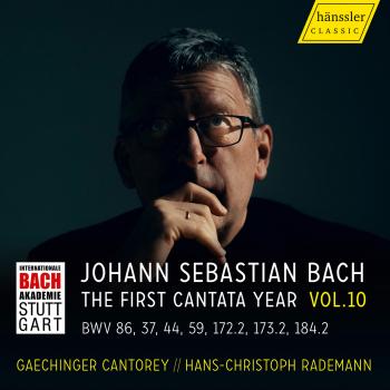 Cover Vision Bach - The First Cantata Year - Vol.10