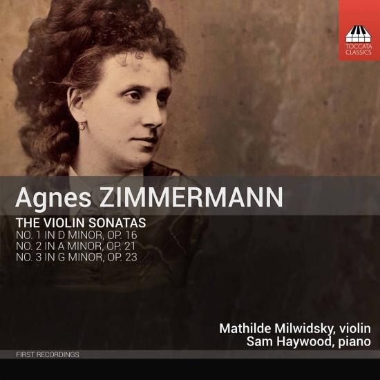 Cover Zimmermann: Violin Sonatas Nos. 1-3
