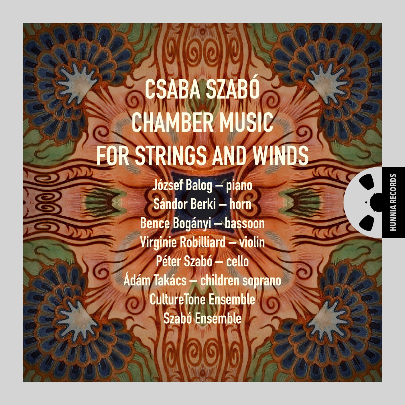 Cover Csaba Szabó:Chamber Music for Strings and Winds