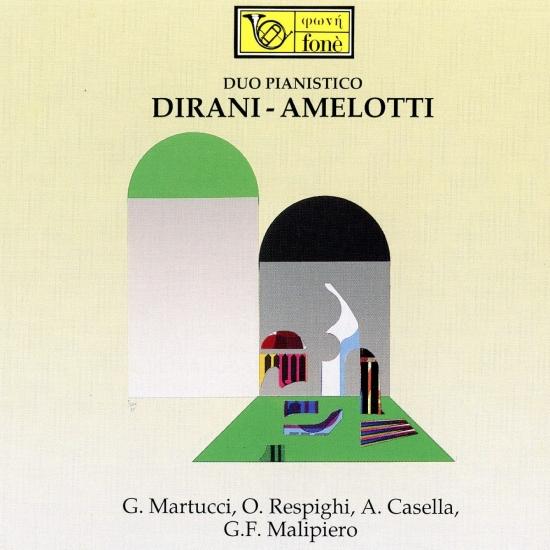 Cover Duo pianistico: G. Martucci, O. Respighi, A. Casella, G. F. Malipiero (Remastered)