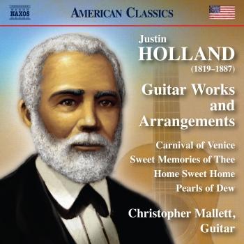 Cover Justin Holland: Guitar Works & Arrangements