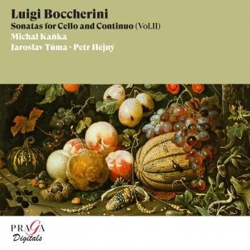 Cover Luigi Boccherini: Sonatas for Cello and Continuo, Vol. II