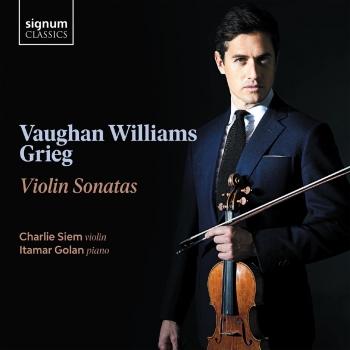 Cover Vaughan Williams and Grieg: Violin Sonatas