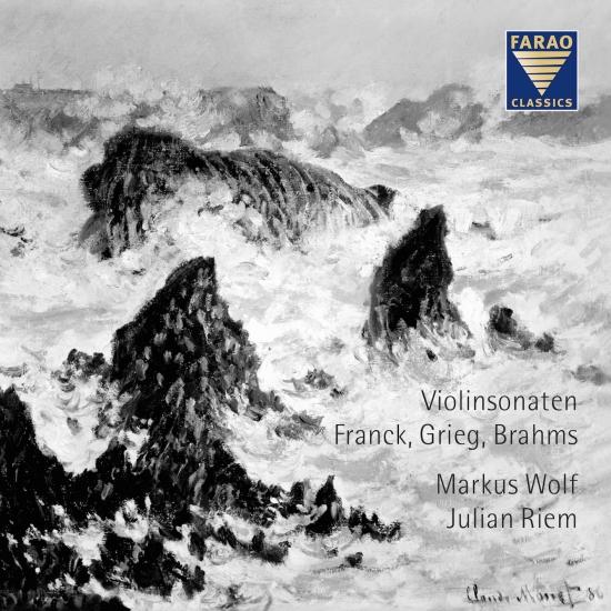 Cover Franck, Grieg, Brahms Violinsonaten