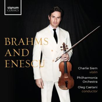 Cover Brahms & Enescu